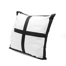 Load image into Gallery viewer, 4 Panel Sublimation Pillow Case
